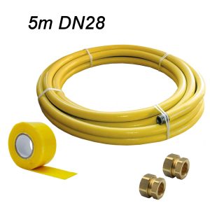 TeslaFlex Gas Pipe Installer Kit DN28 – CSST (Length 5m)