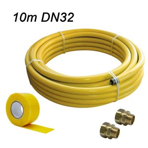 TeslaFlex Gas Pipe Installer Kit DN32 – CSST (Length 10m)