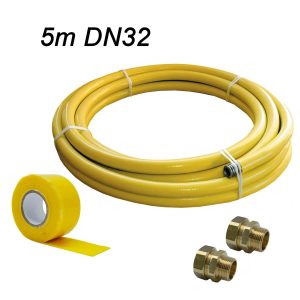TeslaFlex Gas Pipe Installer Kit DN32 – CSST (Length 5m)