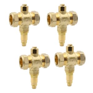 4 x Heat Pump Anti-freeze Valve 28mm x 28mm Compression (Four Pack)
