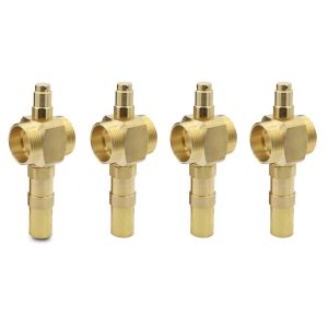 4 x Heat Pump Anti-freeze Valve 1 1/4" Male to Male (Four Pack)