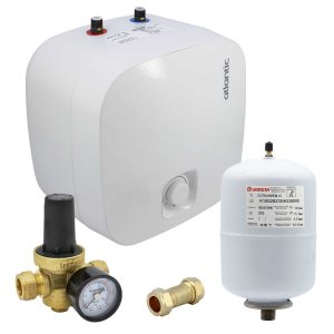 Atlantic 10L Nanto Lite Undersink Hot Water Heater AH821547 + Unvented Kit A B
