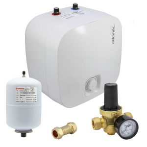 Atlantic 15L Nanto Lite Undersink Hot Water Heater AH821549 + Unvented Kit A B