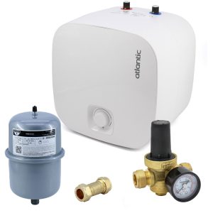 Atlantic 10L Nanto Lite Undersink Hot Water Heater AH821547 + Unvented Kit A B