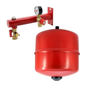 Expansion Vessel 25 Litre Heating + Fixing T-Bar System Kit
