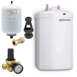 Heatrae Sadia - Hotflo 10 Litre Instant Water Heater 50148 & Unvented Kit C Alternative
