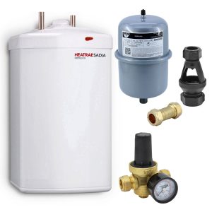 Heatrae Sadia - Hotflo 10 Litre Instant Water Heater 50148 & Unvented Kit C Alternative
