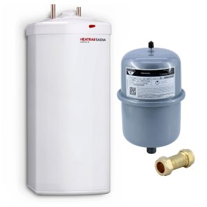 Heatrae Sadia - Hotflo 15 Litre Instant Water Heater 50149 & Unvented Kit A 95050149