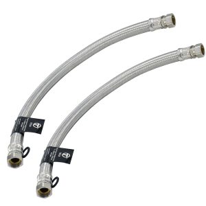 2 x Tesla Heat pump Hose Flexi 1” x 28mm Straight 750mm long Water or Glycol Compatible (HPFS128750) (Twin Pack)
