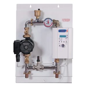 Advance Appliances Plug n Glow 2 Mini Electric Flow Boiler + Pre-Plumbed Manifold - PNG PLUS