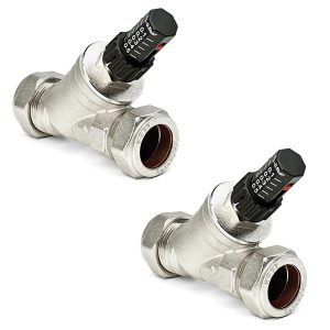 2 x Automatic Differential Bypass Valve 22mm Straight (Twin pack)
