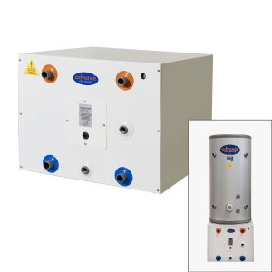 Advance Appliances Square Buffer Store 100 Litre - Can be installed underneath cylinder - BFS 100