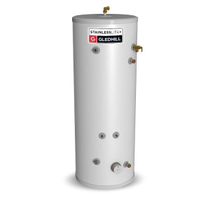 Gledhill StainlessLite Plus Heat Pump 150 Litre Unvented Cylinder - PLUHP150