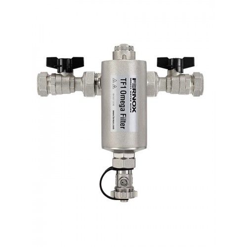 Fernox TF1 22mm Omega Filter (Complete with valves)
