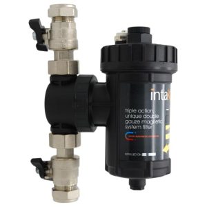 Intaklean 2 - 22mm Central Heating Magnetic Filter IK2MF22 (Like Fernox TF1)
