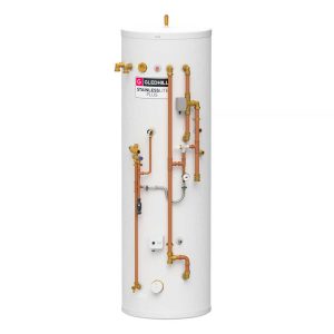 Gledhill StainlessLite Plus 200L Duo Pre-Plumbed Heat Pump Cylinder - PLUHP200DUOPP