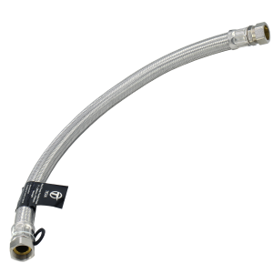 Tesla Heat pump Hose Flexi 1” x 28mm Straight 750mm long Water or Glycol Compatible (HPFS128750)